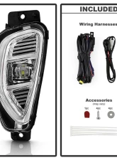 Spyder Auto Full LED Fog Lights with Switch Clear for Ford Escape 2020-2022                                     - FL-FESC2020-LED-C - Image 2