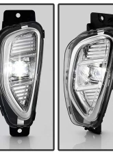 Spyder Auto Full LED Fog Lights with Switch Clear for Ford Escape 2020-2022                                     - FL-FESC2020-LED-C - Image 4