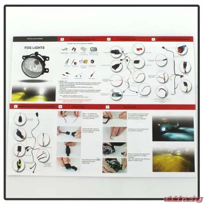 Spyder Auto OEM Fog Lights with Universal Switch Clear for Ford F-150 2011-2014 - FL-FF15014-C