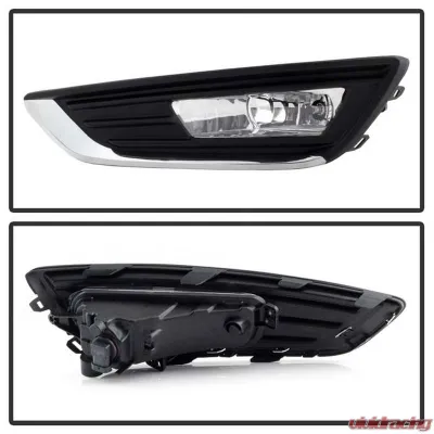 Spyder Auto OEM Fog Lights with Switch Clear for Ford Focus 2015-2016 FL-FF2015-C - FL-FF2015-C