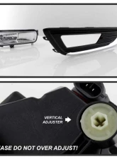 Spyder Auto OEM Fog Lights with Switch Clear for Ford Focus 2015-2016 FL-FF2015-C                                     - FL-FF2015-C - Image 3