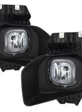 Spyder Auto Clear OEM Style Fog Lights with Switch for 2011-2016 Ford F-550 XLT                                     - FL-FF25011-C - Image 3