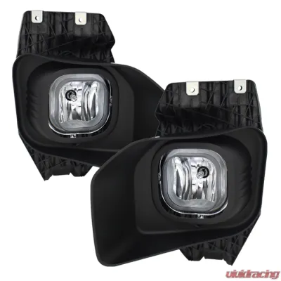 Spyder Auto Clear OEM Style Fog Lights with Switch for 2011-2016 Ford F-550 XLT - FL-FF25011-C