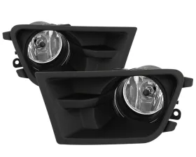 Spyder Auto Fog Light with Universal Switch Clear for Ford Mustang V6 3.7L 4.0L 2010-2012