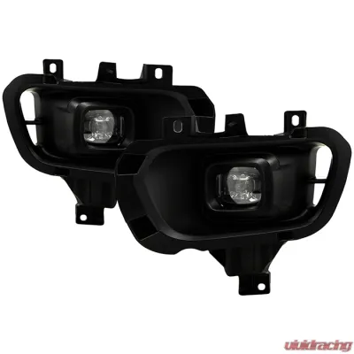 Spyder Auto Full LED Fog Lights with Switch Clear for Ford Ranger 2019-2021 - FL-FR19-LED-C