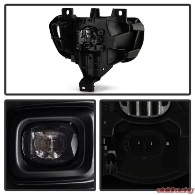 Spyder Auto Full LED Fog Lights with Switch Clear for Ford Ranger 2019-2021 - FL-FR19-LED-C