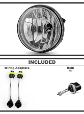 Spyder Auto Clear OEM Fog Lights for GMC Sierra 1500 2500 3500 HD 2007-2013                                     - FL-GS07-C - Image 2
