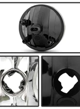Spyder Auto Clear OEM Fog Lights for GMC Sierra 1500 2500 3500 HD 2007-2013                                     - FL-GS07-C - Image 3