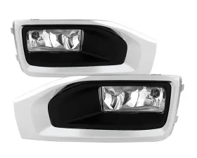 Spyder Auto Clear OEM Fog Lights with Cover and Switch for GMC Yukon XL 2015-2017