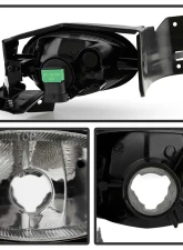 Spyder Auto Clear OEM Fog Lights with Switch for Honda Accord 2-Door 2008-2009                                     - FL-HA08-C - Image 3