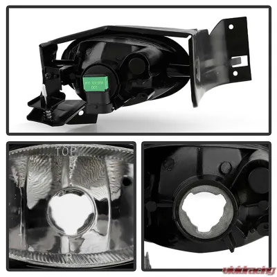 Spyder Auto Clear OEM Fog Lights with Switch for Honda Accord 2-Door 2008-2009 - FL-HA08-C