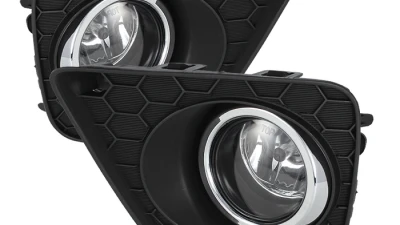 Spyder Auto Clear OEM Fog Lights with Switch for Honda Accord 2-Door 2013-2015                                     - FL-HA2013-2D-C - Image 8