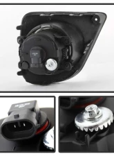 Spyder Auto Clear OEM Fog Lights with Switch for Honda Accord 2-Door 2013-2015                                     - FL-HA2013-2D-C - Image 3