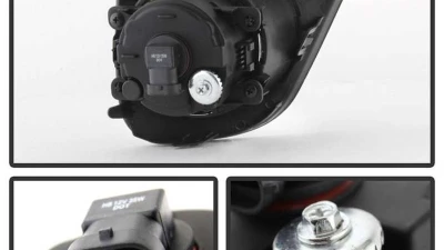 Spyder Auto Clear OEM Fog Lights with Switch for Honda Accord 2-Door 2013-2015                                     - FL-HA2013-2D-C - Image 3