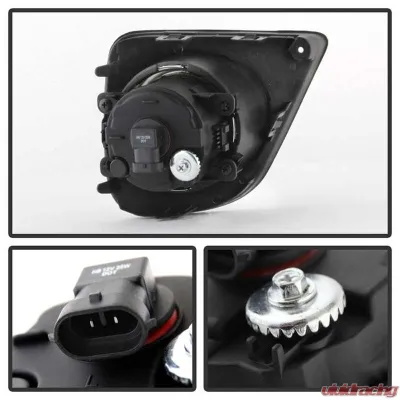 Spyder Auto Clear OEM Fog Lights with Switch for Honda Accord 2-Door 2013-2015 - FL-HA2013-2D-C