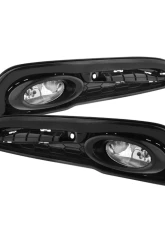 Spyder Auto Clear OEM Fog Light with Switch for Honda Civic 4-Door 2013-2014                                     - FL-HC2013-4D-C - Image 8
