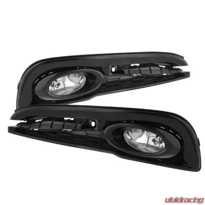 Spyder Auto Clear OEM Fog Light with Switch for Honda Civic 4-Door 2013-2014 - FL-HC2013-4D-C