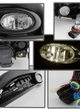 Spyder Auto Clear OEM Fog Light with Switch for Honda Civic 4-Door 2013-2014                                     - FL-HC2013-4D-C - Image 8