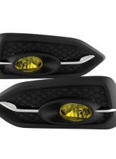 Spyder Auto Fog Light with Switch Clear for 2014-2015 Honda Civic EX Coupe FL-HC2014-2D-Y                                     - FL-HC2014-2D-Y - Image 5