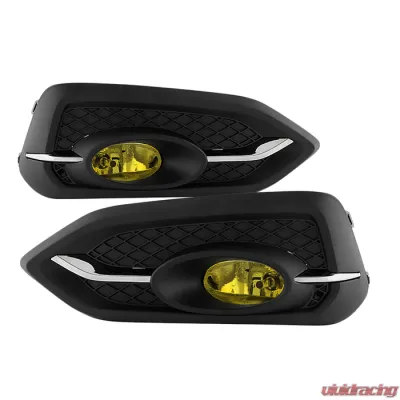 Spyder Auto Fog Light with Switch Clear for 2014-2015 Honda Civic EX Coupe FL-HC2014-2D-Y - FL-HC2014-2D-Y