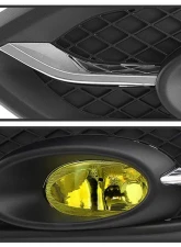 Spyder Auto Fog Light with Switch Clear for 2014-2015 Honda Civic EX Coupe FL-HC2014-2D-Y                                     - FL-HC2014-2D-Y - Image 3