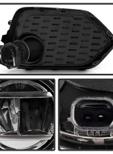 Spyder Auto Full LED Fog Light w/Switch Clear for 2016-2017 Honda Civic 3Dr Hatchback                                     - FL-HC2017-LED-C - Image 3