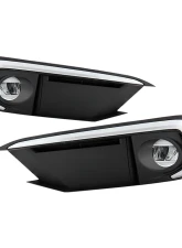 Spyder Auto Chrome Trim OEM LED Fog Light with Switch for Honda Civic 2019+                                     - FL-HC2019-LED-C - Image 6