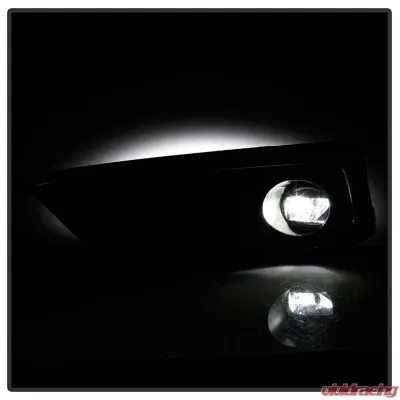 Spyder Auto Chrome Trim OEM LED Fog Light with Switch for Honda Civic 2019+ - FL-HC2019-LED-C