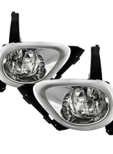Spyder Auto Clear OEM Fog Lights with Switch for Honda CR-V 2005-2006, 5-Inch Size                                     - FL-HCRV05 - Image 4