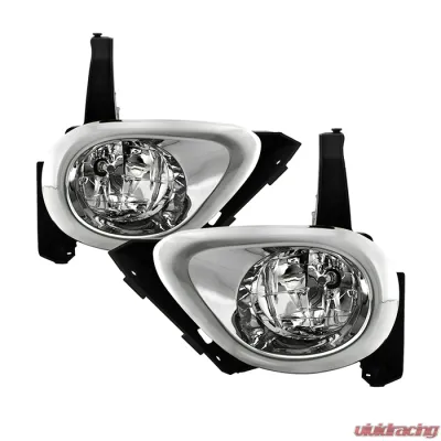 Spyder Auto Clear OEM Fog Lights with Switch for Honda CR-V 2005-2006, 5-Inch Size - FL-HCRV05
