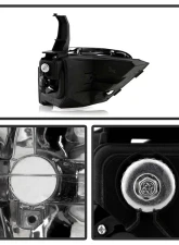 Spyder Auto Clear OEM Fog Lights with Switch for Honda CR-V 2005-2006, 5-Inch Size                                     - FL-HCRV05 - Image 3