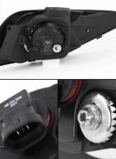 Spyder Auto Clear OEM Fog Lights with Switch for Honda CRV 2012-2014                                     - FL-HCRV2012-C - Image 2