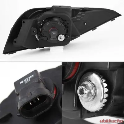 Spyder Auto Clear OEM Fog Lights with Switch for Honda CRV 2012-2014 - FL-HCRV2012-C