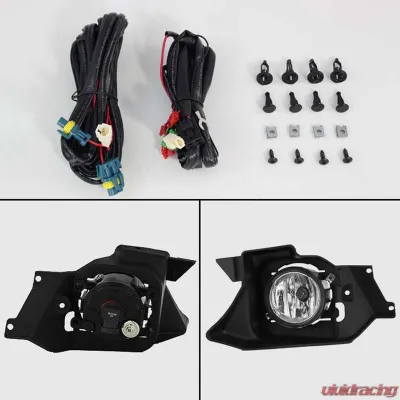 Spyder Auto Clear OEM Fog Lights with Switch for Honda CRV 2012-2014 - FL-HCRV2012-C
