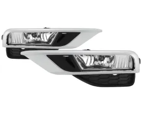 Spyder Auto Clear OEM Fog Lights with Switch and Cover for Honda CRV 2015-2016