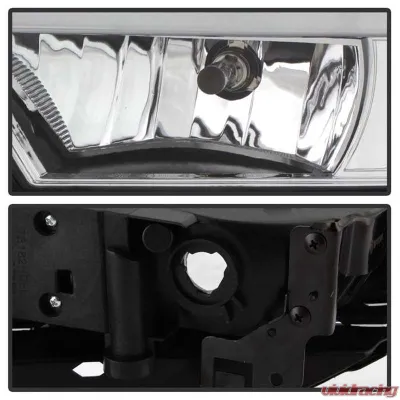 Spyder Auto Clear OEM Fog Lights with Switch and Cover for Honda CRV 2015-2016 - FL-HCRV2015-C