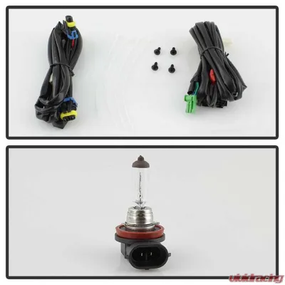Spyder Auto Clear OEM Fog Lights with Switch and Cover for Honda CRV 2015-2016 - FL-HCRV2015-C