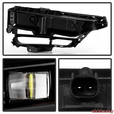 Spyder Auto Full LED Fog Lights with Switch Clear for Honda CR-V Hybrid 2020-2022 - FL-HCRV2020-HY-LED-C