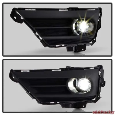 Spyder Auto Full LED Fog Lights with Switch Clear for Honda CR-V 2020-2022 - FL-HCRV2020-LED-C