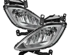 Spyder Auto Clear OEM Style Fog Lights with Switch for Hyundai Elantra 2011-2013