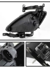Spyder Auto Clear OEM Style Fog Lights with Switch for Hyundai Elantra 2011-2013                                     - FL-HYE2011-C - Image 3