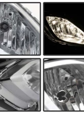 Spyder Auto Clear OEM Style Fog Lights with Switch for Hyundai Elantra 2011-2013                                     - FL-HYE2011-C - Image 4