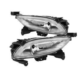 Spyder Auto Clear OEM Style Fog Lights with Switch for Hyundai Sonata 2011-2012