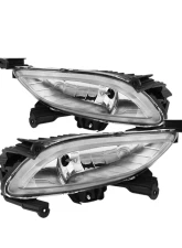 Spyder Auto Clear OEM Style Fog Lights with Switch for Hyundai Sonata 2011-2012                                     - FL-HYS2011-C - Image 2
