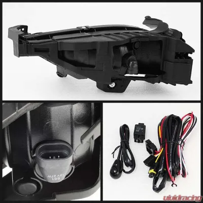 Spyder Auto Clear OEM Style Fog Lights with Switch for Hyundai Sonata 2011-2012 - FL-HYS2011-C