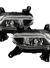 Spyder Auto Clear OEM Style Fog Lights with Switch for Hyundai Santa Fe 2019-2020                                     - FL-HYSF19-C - Image 3