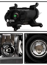 Spyder Auto Clear OEM Style Fog Lights with Switch for Hyundai Santa Fe 2019-2020                                     - FL-HYSF19-C - Image 3