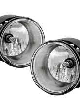 Spyder Auto Clear OEM Fog Lights with Switch for Mitsubishi Raider 2006-2009                                     - FL-JGC05-C - Image 3