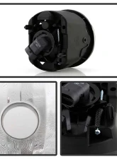 Spyder Auto Clear OEM Fog Lights with Switch for Mitsubishi Raider 2006-2009                                     - FL-JGC05-C - Image 3