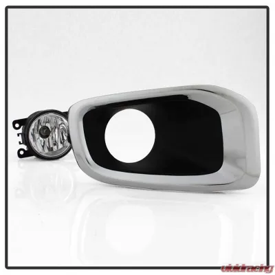 Spyder Auto OEM Fog Lights with Switch and Cover for 2015-2017 Jeep Renegade, Clear - FL-JREN-T-C